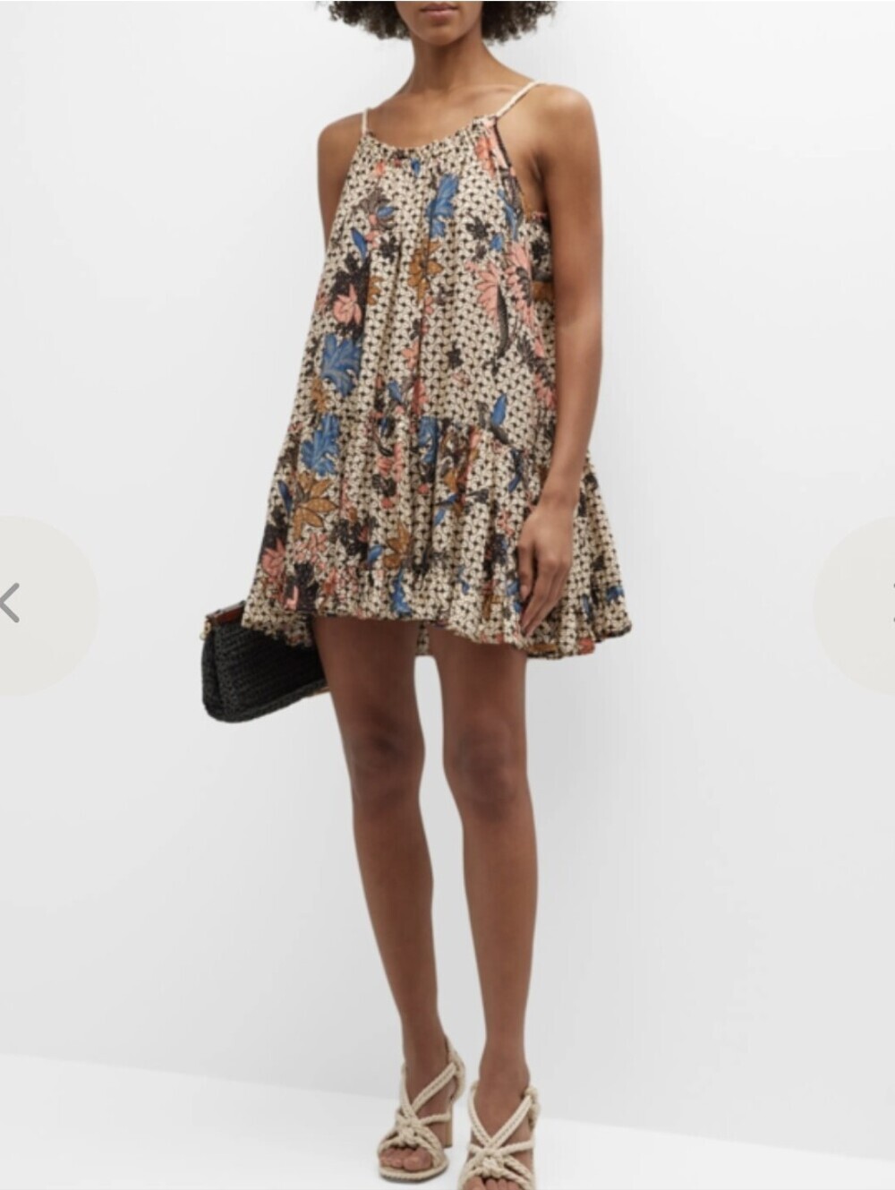 Vira Reeves ULLA JOHNSON Trula Rope-Detailed Coverup Jasmine